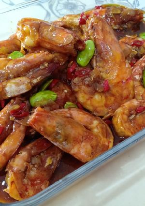Foto resep Udang Pete Saos Tiram