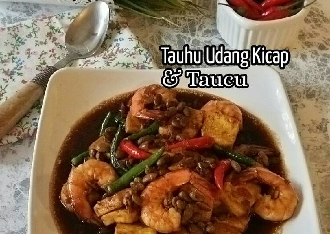 Resipi Tauhu Udang Kicap And Taucu Oleh Eka Zahra Cookpad