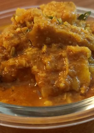 A picture of Yam Curry.