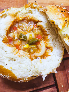 A picture of Bread bowl.