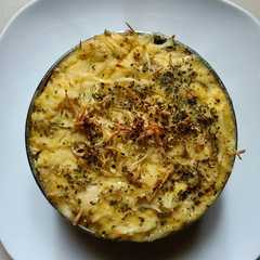 A picture of Macaroni panggang.