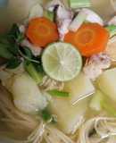 Sopa de pescado, calientita🇵🇪