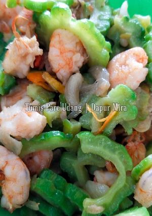 Foto resep Tumis Pare Udang