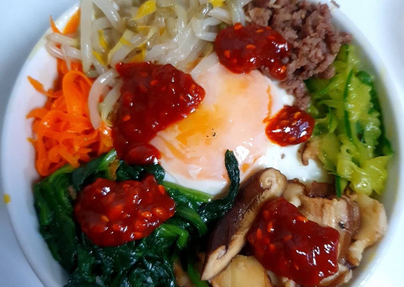 BIBIMBAP (Nasi Campur Korea)