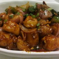 A picture of Paneer chilli.