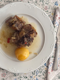Una foto de Rabo de ternera guisada