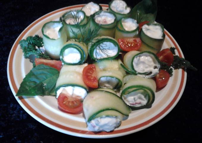 Step-by-Step Guide to Make Andrew Copley Amy&#39;s cucumber wraps