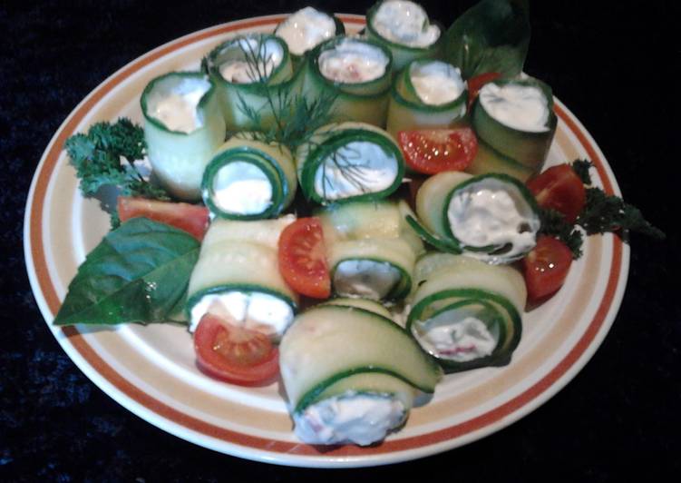 Simple Way to Make Favorite Amy&#39;s cucumber wraps