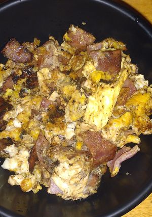 A picture of Hickory Ham and Eggs.