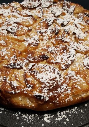 Une photo de Gâteau invisible aux pommes