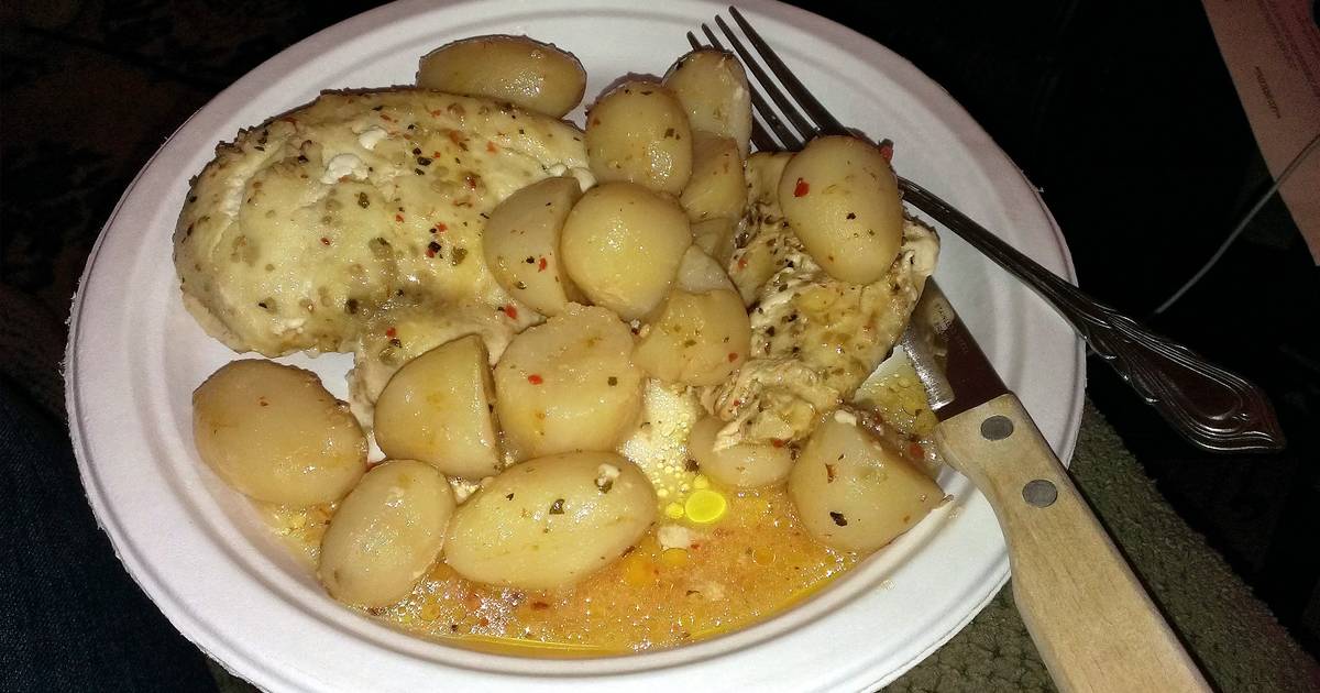 Italian chicken and potatoes