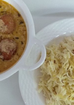 A picture of Malai kofta.