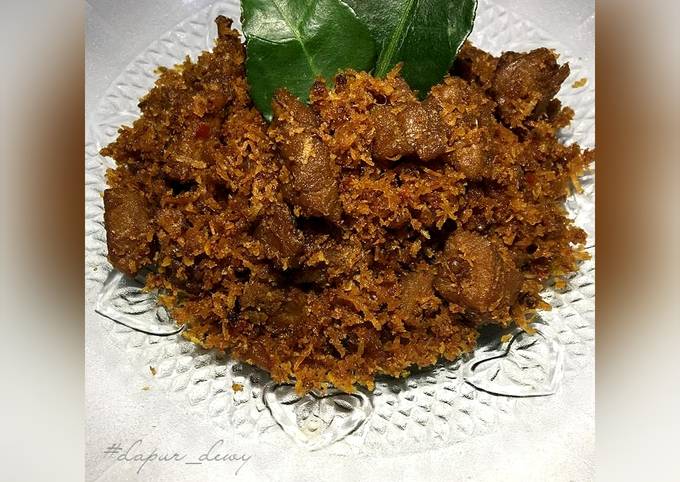 Resep: Dendeng Ragi / Serundeng Daging Bunda Pasti Bisa