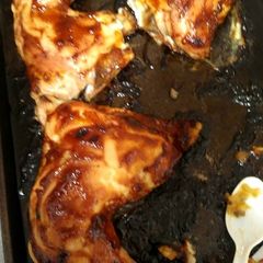 A picture of Oven BBQ Chicken.