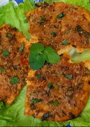 A picture of Masala Naan.