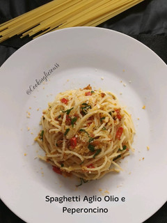Foto resep Spaghetti Aglio Olio e Peperoncino