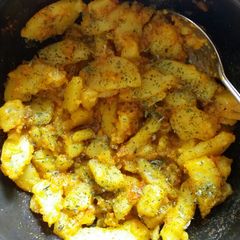 A picture of Dry Methi Aloo.