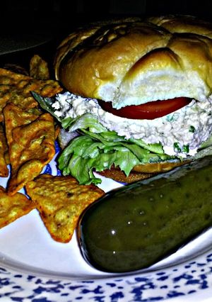A picture of The Best Chicken Salad Ever.