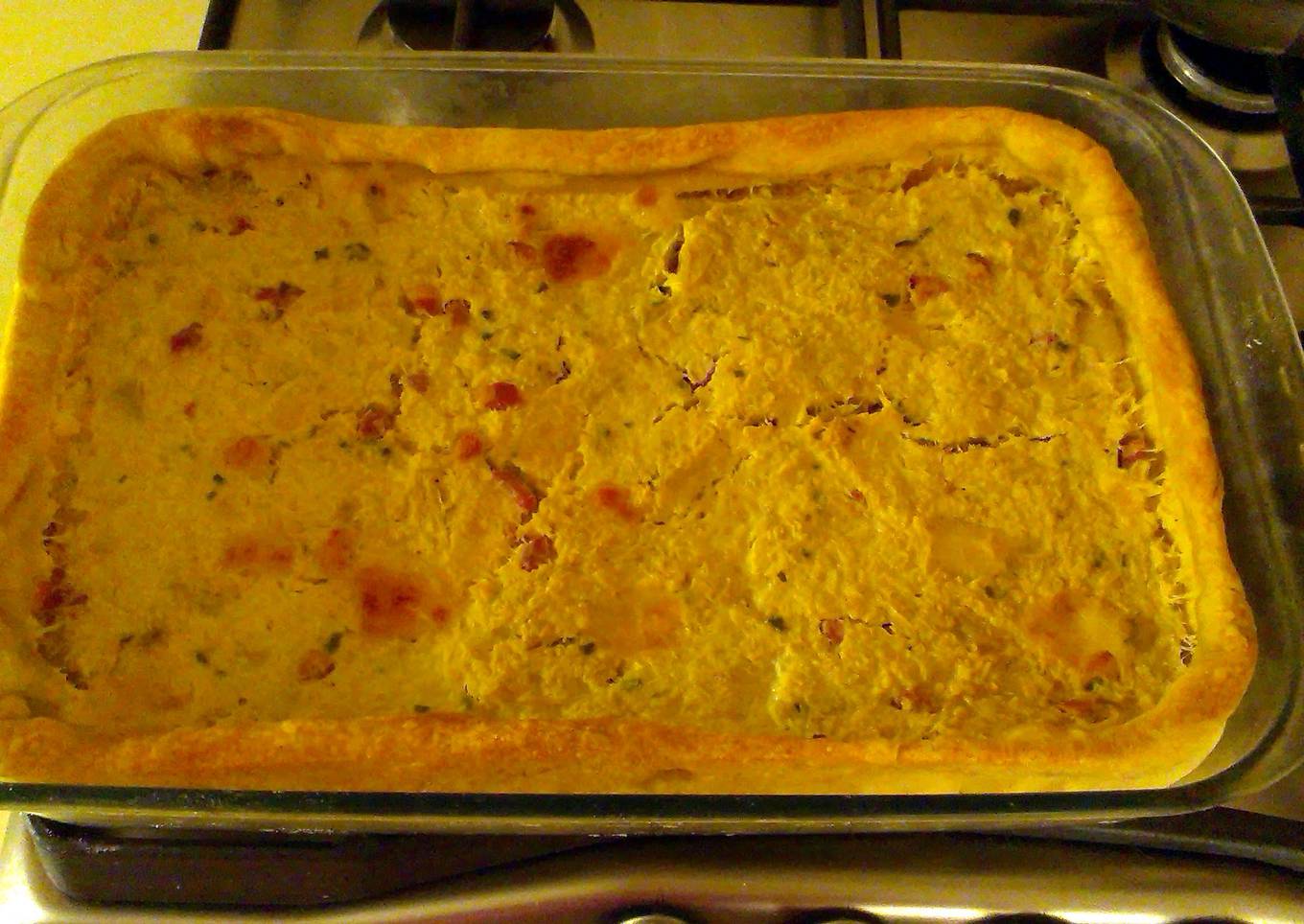 Cauliflower and Cheese Pie