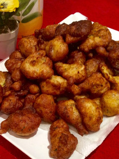Una foto de Buñuelos de bacalao