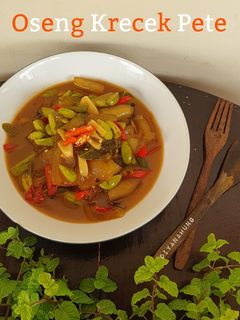 Foto resep Oseng Kikil Sapi Pete