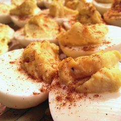A picture of Deviled Eggs.