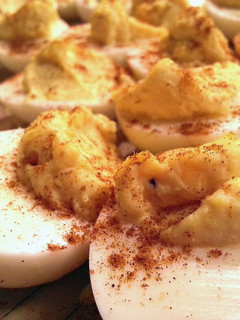 A picture of Deviled Eggs.