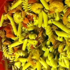 A picture of Shrimp and Sausage Pasta.