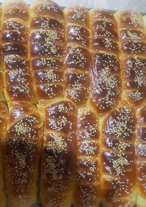 صورة لوصفة بريوش قطني محشي بشكولا