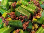 A picture of fried okra