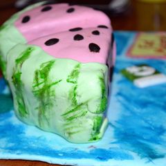 A picture of Marshmallow Fondant.