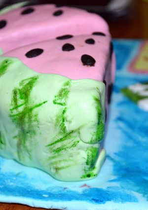 A picture of Marshmallow Fondant.