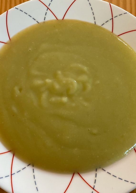 Una foto de Crema de Calabacín