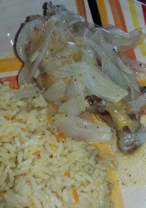 Una foto de Pollo en cerveza
