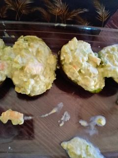 Una foto de Aguacates rellenos