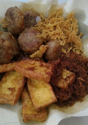 Foto resep Tempe/ tahu goreng padang