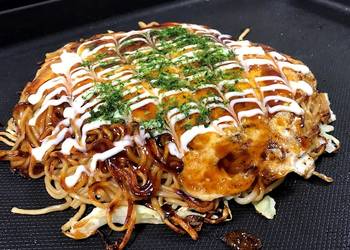 Easiest Way to Make Yummy Hiroshimastyle Okonomiyaki Basic