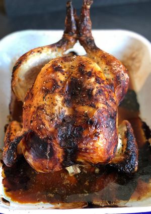A picture of Buttermilk roast chicken 🍗.