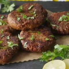 A picture of Mutton Galawati kebab.