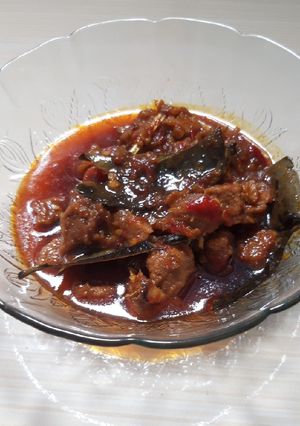 Foto resep Daging kambing pedas manis