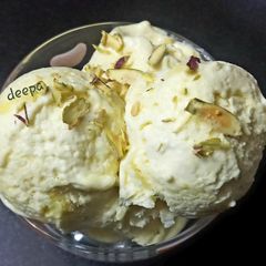 A picture of Mango icecream.