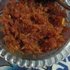A picture of Gajar ka halwa.