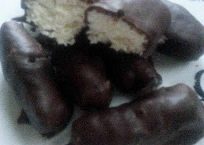 'V' Homemade Bounty Bars