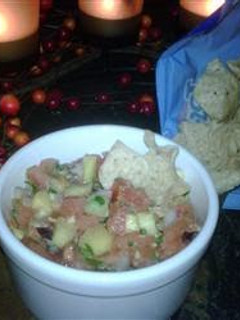 A picture of Fresh Mango Salsa.