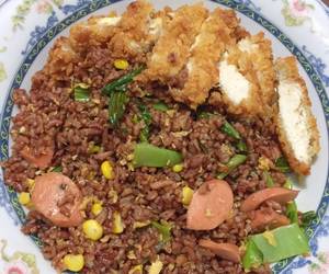 Resep Terbaik Nasi Goreng Beras Merah Yummy Mantul