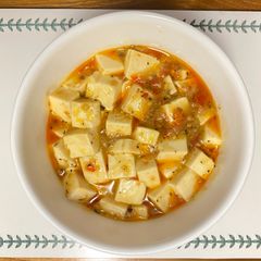 A picture of Spicy Tofu 麻婆豆腐.