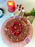 Raspberry jam, banana with desiccated coconut Cake#mycookbook