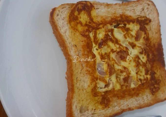 Resep Eeg Toast ala ala Anti Gagal