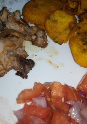A picture of Viazi karai.