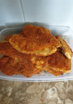 Una foto de Filetes de pescado empanizados
